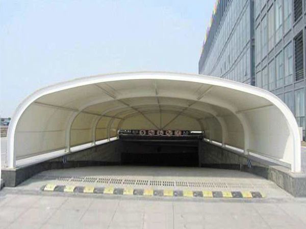 车库出入口膜结构